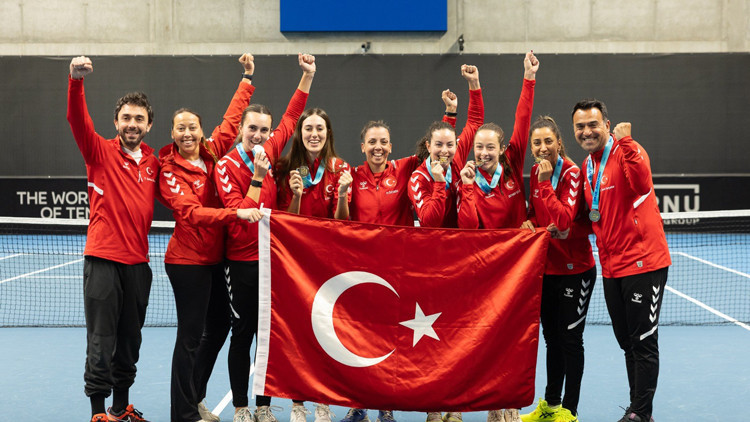 Kadın Milli Tenis Takımı, Litvanya’da tarih yazdı