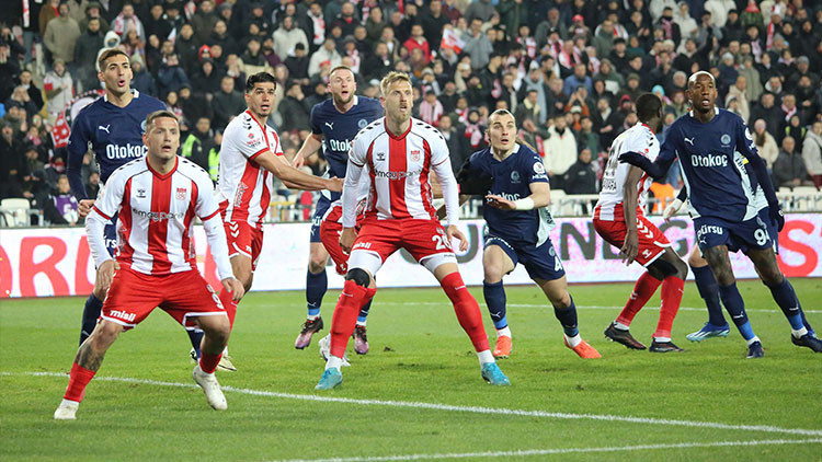 Süper Ligin en çok kızaran takımı Sivasspor