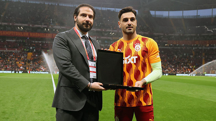 Galatasarayda Günay Güvençe Fair-Play ödülü