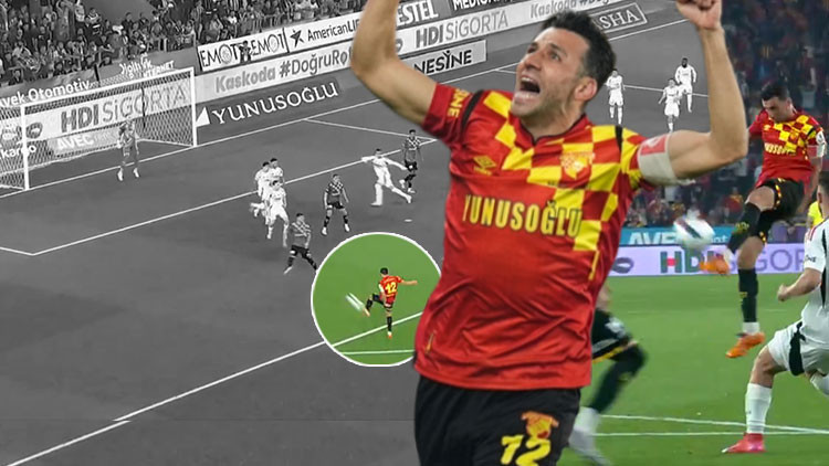 İsmail Köybaşından Beşiktaşa İzmirde enfes gol Kariyerinde bir ilk