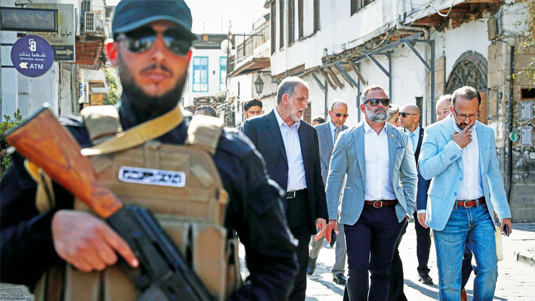 ABD Kongresi’nden Şam’a ilk ziyaret ABD Kongresi’nden Şam’a ilk ziyaret