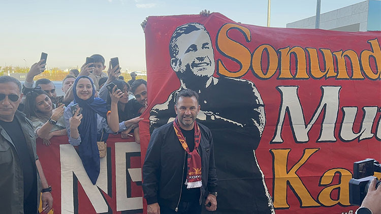 Galatasaray kafilesi, Konyaya ulaştı