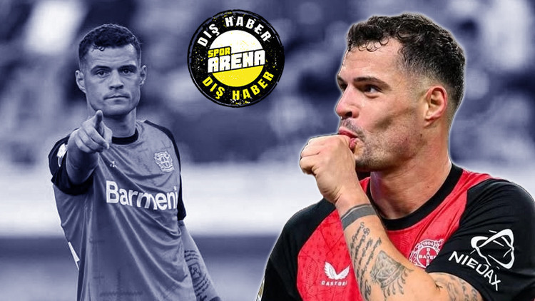 Galatasarayla anılıyordu, Leverkusenden Xhaka için resmi açıklama geldi Galatasarayla anılıyordu, Leverkusenden Xhaka için resmi açıklama geldi