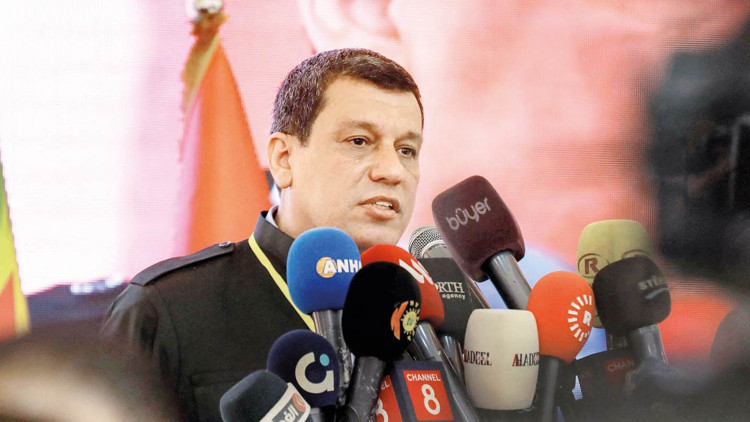 Kamışlı’da Kürt Konferansı düzenlendi... Terörist elebaşı Abdi: Öcalan’ın çağrısına destek veriyoruz