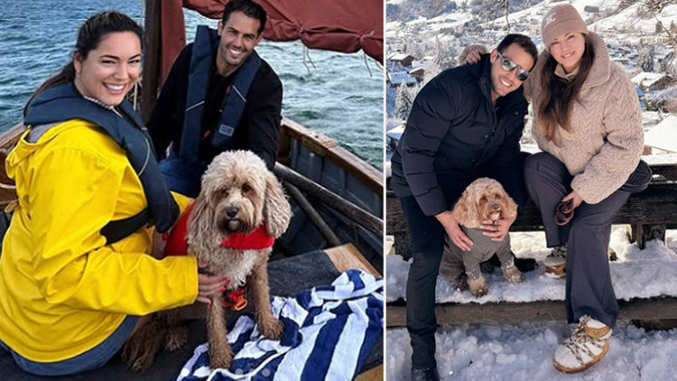 Artık evli bir kadınım diyerek oyunculuğu bırakmıştı... Şimdi kocasıyla birlikte bir orada bir burada paşa gönlünün keyfine bakıyor