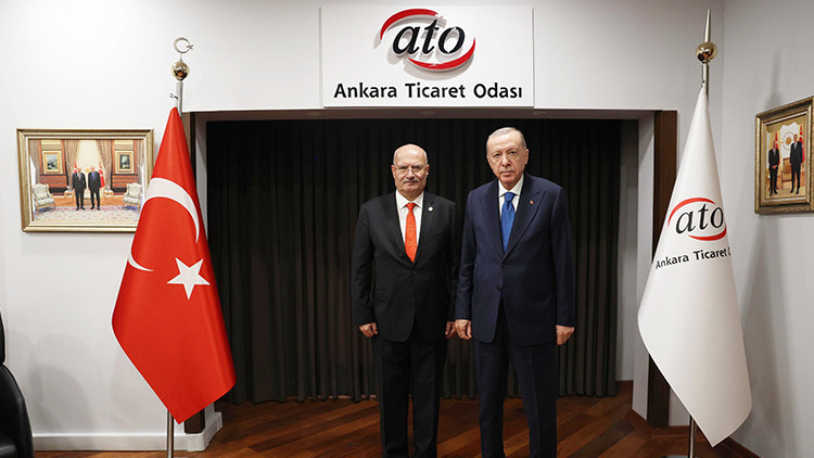 Cumhurbaşkanı Erdoğandan ATO’ya ziyaret