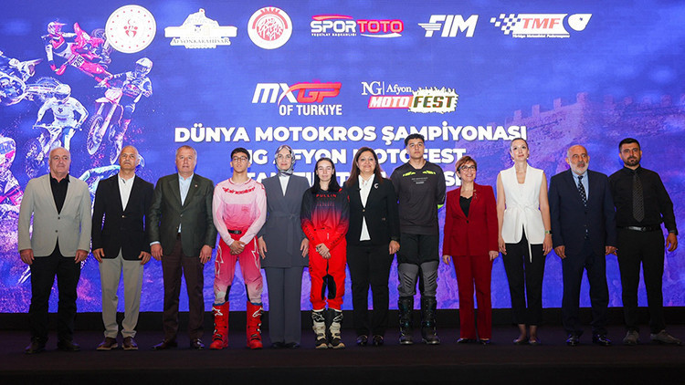 Dünya Motokros Şampiyonasının tanıtım toplantısı gerçekleştirildi
