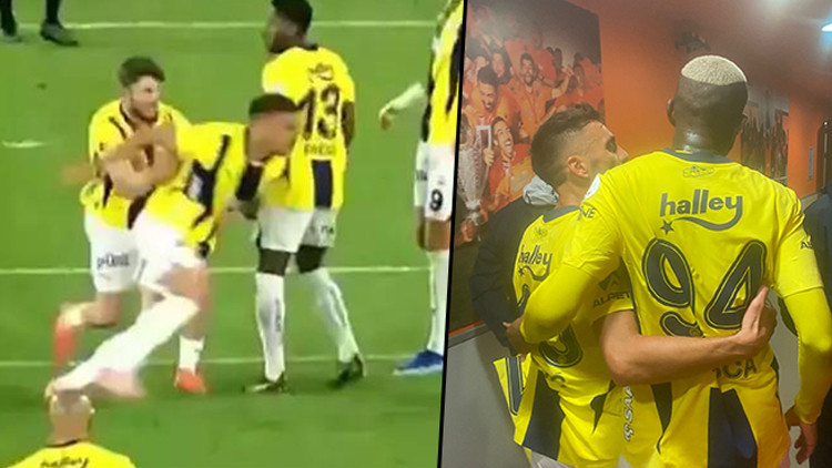 Fenerbahçede gerginlik Tadic ve Talisca tartıştı, tünelde barıştılar