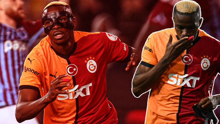 Türkiye Kupası finaline Osimhen damga vurdu Adını Galatasaray tarihe yazdırdı