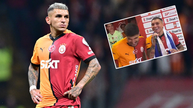 Galatasarayda Lucas Torreiradan Okan Buruk şakası: İstifa Galatasarayda Lucas Torreiradan Okan Buruk şakası: İstifa