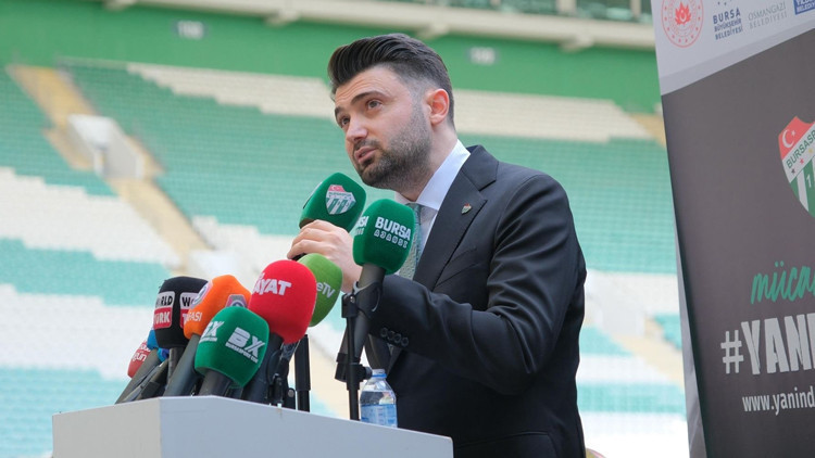 Bursaspor Başkanı Enes Çelik: Yeni sezon bambaşka olacak