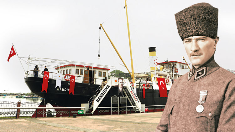 Atatürk’ün yaktığı 106 yıllık kurtuluş meşalesi Atatürk’ün yaktığı 106 yıllık kurtuluş meşalesi