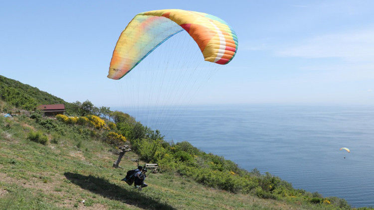 Öğrencilere adrenalin dolu ders, unutulmaz anlar yaşadılar