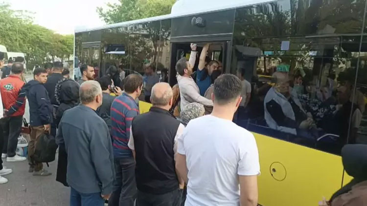İstanbul’da halk otobüsleri kontak kapattı