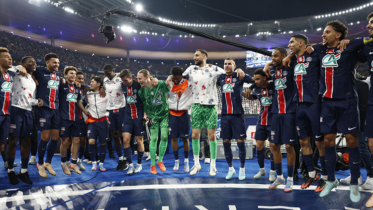 Fransa Kupasının sahibi PSG