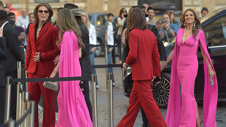 Bir yanında oğlu bir yanında sevgilisi… Sürpriz aşıklar Roma’da ortaya çıktı