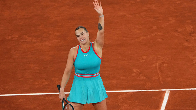 Fransa Açıkta Aryna Sabalenka zorlanmadan ikinci tura kaldı