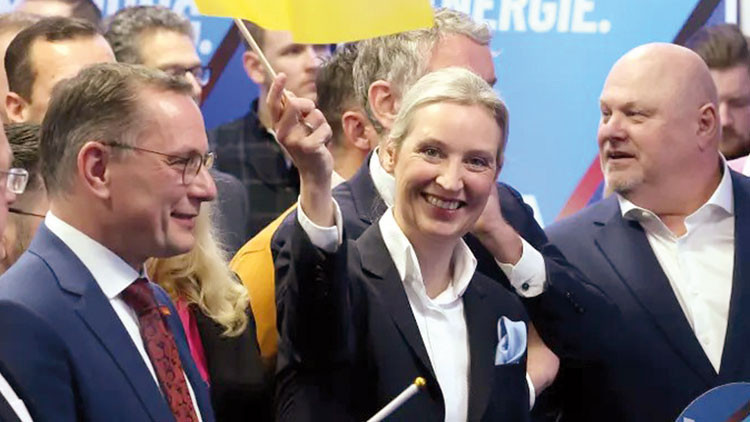 Seçim gecesi parti uzayınca mal sahibi AfD’ye ‘binayı boşaltın’ demiş Seçim gecesi parti uzayınca mal sahibi AfD’ye ‘binayı boşaltın’ demiş