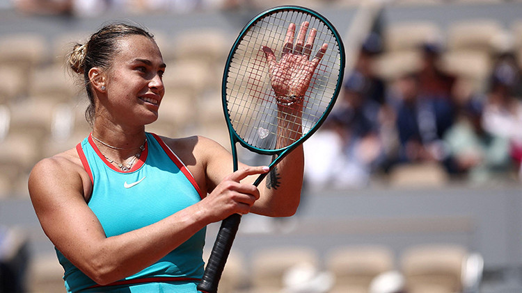 Fransa Açıkta Aryna Sabalenka yarı finale yükseldi Fransa Açıkta Aryna Sabalenka yarı finale yükseldi