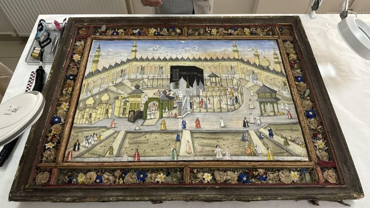 Kabenin 200 yıllık tasviri ilk kez gün yüzüne çıktı