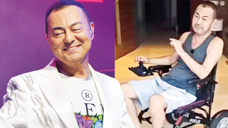 Serdar Ortaçın mutluluğu: Artık yürüyebiliyorum