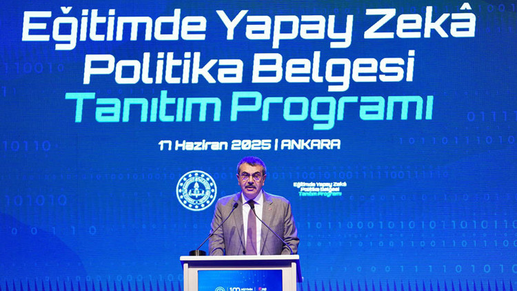 ‘Yapay Zeka Politika Belgesi’ tanıtıldı ‘Yapay Zeka Politika Belgesi’ tanıtıldı