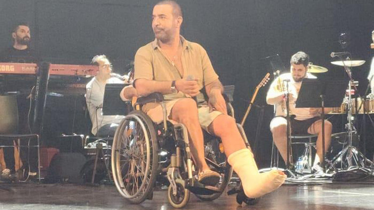 Cengiz İmren ayağını kırdı Cengiz İmren ayağını kırdı