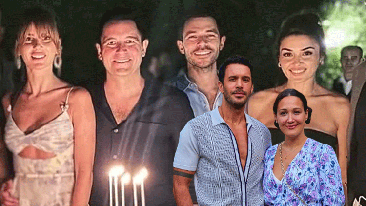 Hakan Sabancı ve Hande Erçelden her şey yolunda pozu Hakan Sabancı ve Hande Erçelden her şey yolunda pozu