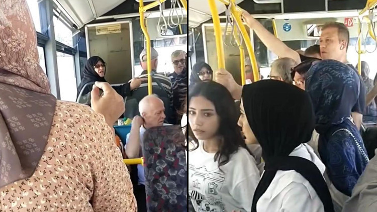 Bursada tepki çeken görüntüler Otobüs şoförü engelli vatandaşa hakaret etti Bursada tepki çeken görüntüler Otobüs şoförü engelli vatandaşa hakaret etti