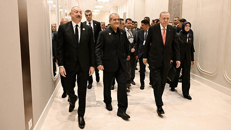 Aliyev ile Pezeşkiyan’ın samimi görüntüleri sosyal medyada gündem oldu
