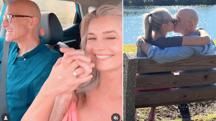 İlk kocasını toprağa verdi... Oğlunu evlendirdi... Bu yaşında sevda başında duman... Ünlü model nişanlandı