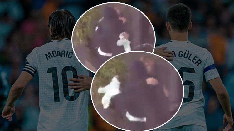 Luka Modric, 10 numaralı formasını Arda Gülere verdi İşte o anlar Luka Modric, 10 numaralı formasını Arda Gülere verdi İşte o anlar
