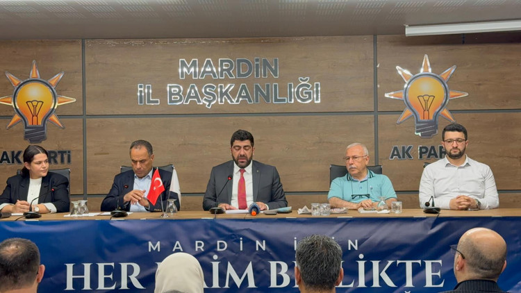 AK Parti Mardin İl Başkanı Uncudan Terörsüz Türkiye sürecine ilişkin açıklama