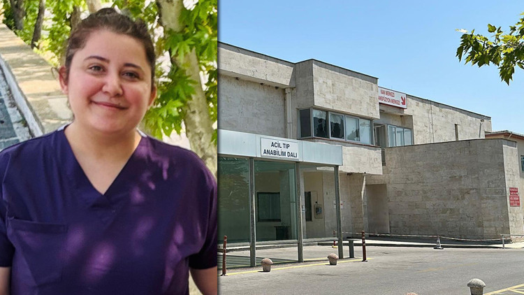 Edirnede genç hemşirenin acı ölümü Edirnede genç hemşirenin acı ölümü