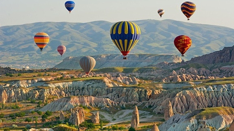 Balonlar arasında Nevşehir Kültür Yolu Festivali başlıyor