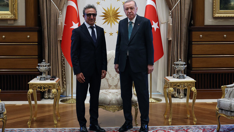 Cumhurbaşkanı Erdoğan, Chobaninin CEOsunu kabul etti