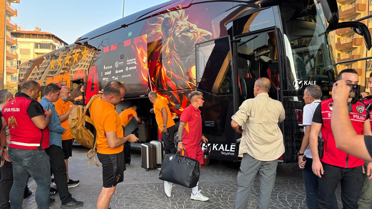 Galatasaray, ligin ilk maçı için Gaziantepte Galatasaray, ligin ilk maçı için Gaziantepte