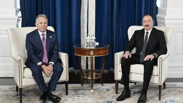 Azerbaycan Cumhurbaşkanı Aliyev, Trumpın Orta Doğu Özel Temsilcisi Witkoffla görüştü