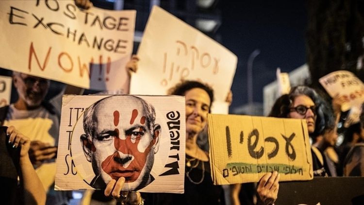 İsrail’de hükümet karşıtı protestolara sert müdahale: En az 5 gösterici gözaltında