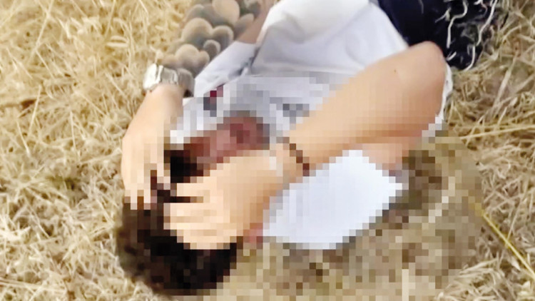 İşkence kamerada... Gasp edip diline sigara bastılar