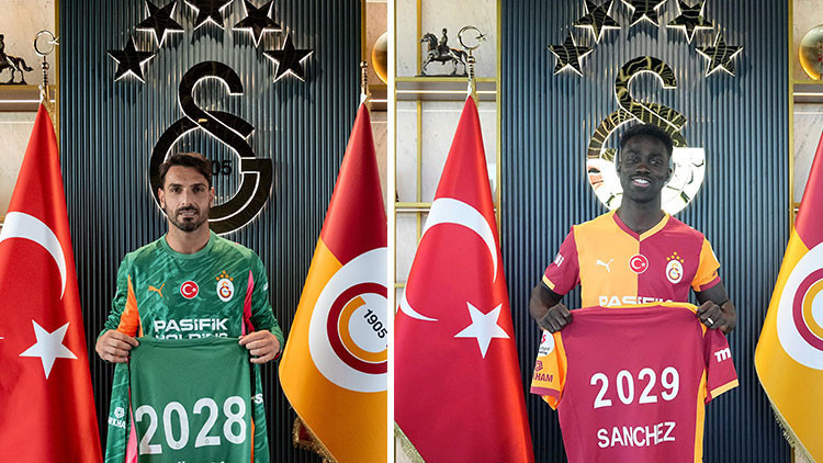 Galatasaraydan çifte imza