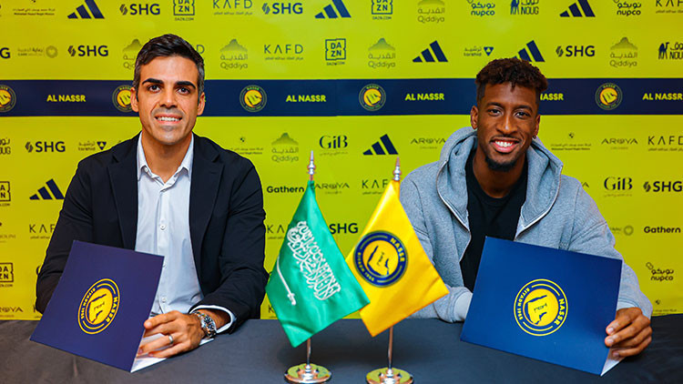 Al Nassr, Kingsley Comanı transfer etti Al Nassr, Kingsley Comanı transfer etti