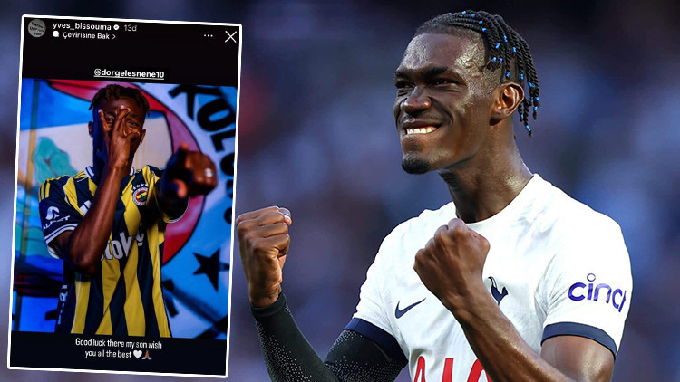 Bissoumadan şaşırtan Fenerbahçe paylaşımı Bol şans kardeşim