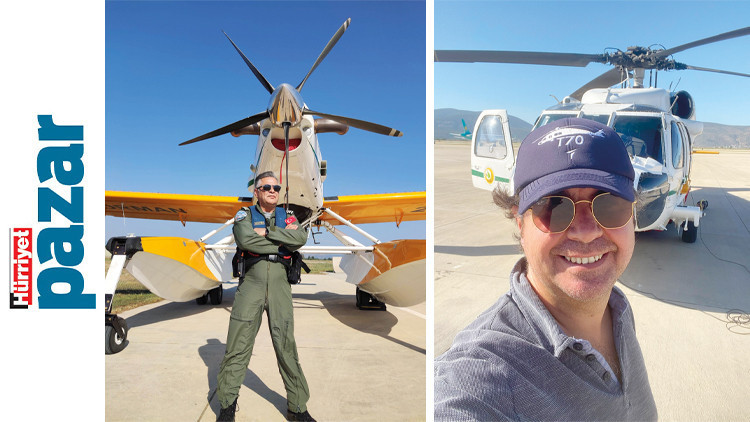 ‘Artık mega yangınlar dönemindeyiz, 7 senedir yangın söndürüyorum, havadayken ilk defa 50 metre boyunda alevler gördüm’