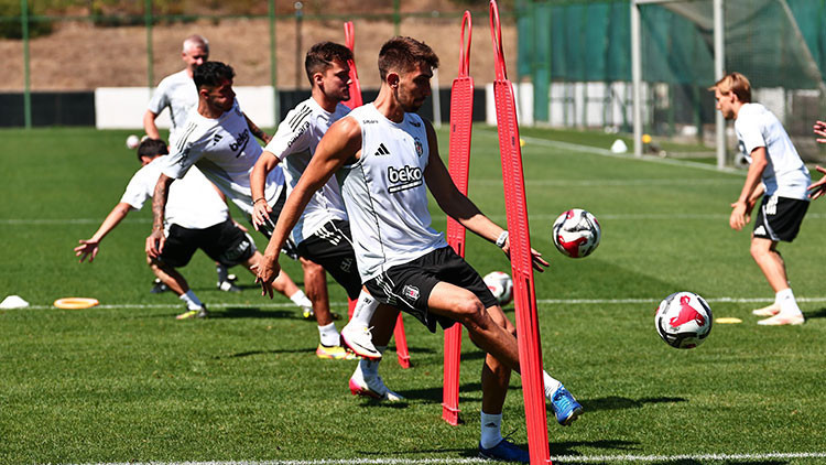 Beşiktaş, Lausanne maçı hazırlıklarını sürdürdü