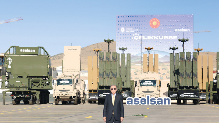 Çelik Kubbe gururu: Türkiye’nin ‘hava kalkanı’ envantere giriyor Çelik Kubbe gururu: Türkiye’nin ‘hava kalkanı’ envantere giriyor