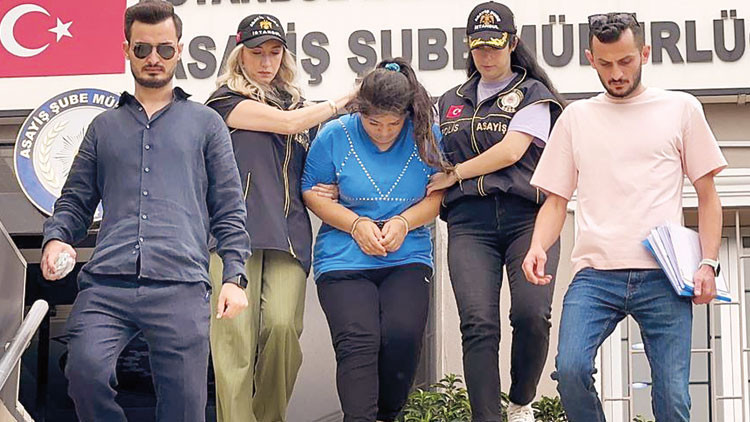 Cani anne tutuklandı Cani anne tutuklandı