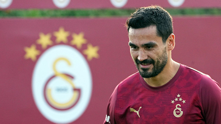 Hürriyet: İlkay Gündoğan, Galatasaray ile ilk antrenmanına çıktı