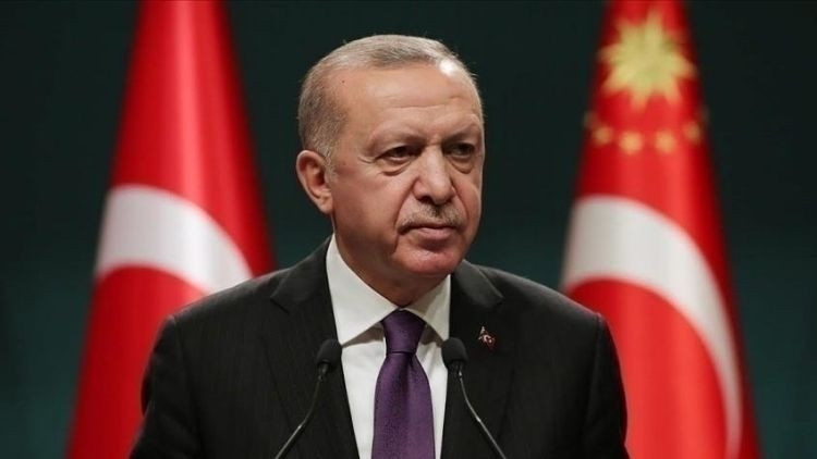 Cumhurbaşkanı Erdoğandan şehit polisin ailesine başsağlığı mesajı