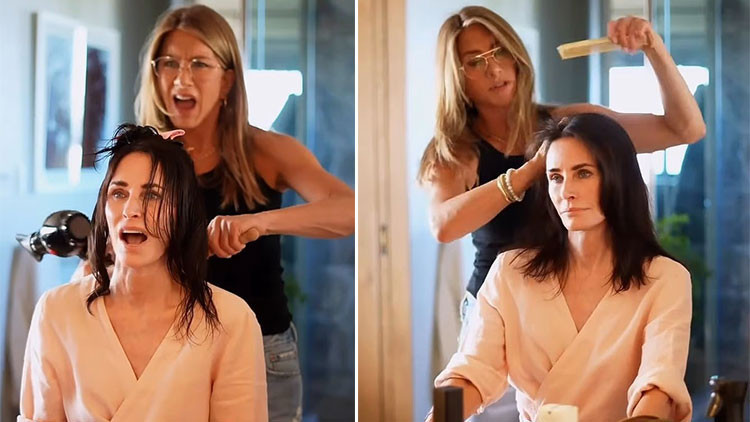 Onların dostluğu gibisi yok… 30 yıldır hiç ayrılmadılar… Arkadaşının saçını bile kendisi yapıyor